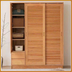 Ora Oak - Tủ Áo 1m8 : Tủ Áo Gỗ Sồi + Cánh Cửa Lùa ( Cửa Trượt )